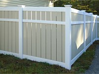 <b>PVC Privacy Fence</b>